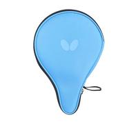 Butterfly New Table Tennis Case | Single Racket Cover with Ball Storage | Zipper Closure | Durable & Lightweight | Available in Blue, Yellow, Orange & Grey