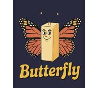Butterfly Notebook: Funny Gift for Adults Who Love Terrible Puns and Sarcastic Humor: College Ruled | 120 Pages | 7.5x9.25 inches | Sarcastic Lined Journal for Writers, Students & Work