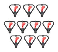 Butterfly Nozzle Sprinkler - 10 Pieces Irrigation Sprinkler Heads, Spider Lawn Garden Sprinkler, Atomisation Design with Efficient Water Spray, Irrigation Instrument for the Landscape Greenhouse Farm