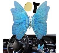 Butterfly Oil Diffuser, Car Vent Clips, Car Diffuser with Butterfly Clips, Car Perfume Air Outlet Clip, Reusable Ventilation Accessories for Home, Office, Women and Men