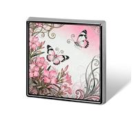 Butterfly Oleander Cluster Brooch Pins Lapel Pins for Men Women Badge Button Cover Decorative Jewelry Charms for Hats Bags Backpacks Suits Shirts Scarves Clothing Accessories Banquet Wedding Gift
