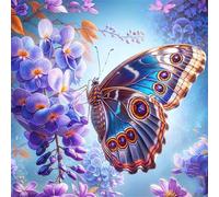 Butterfly Orchid 35 Piece Jigsaw Puzzles for Adults and Kids, Impossible Puzzle, Jigsaws 35 pieces for adults Gifts, Difficult jigsaw puzzles for The Whole Family