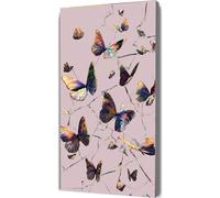 Butterfly Paint by Numbers for Adults 50x150cm,Animal Painting by Numbers Kits Children Beginner,DIY Canvas Adult Crafts Oil Painting with Paint Brushes Acrylic Pigment Drawing Paintwork Framed LE-627
