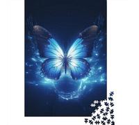 Butterfly Paper Jigsaw Puzzles for Adults 1000 Piece Toys Family Jigsaw Games Birthday Puzzle Educational Boys Girls 1000pcs (38x26cm)