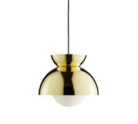 FRANDSEN Butterfly pendant light, brass-coloured, Ø 21 cm