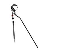 Butterfly Pendant Hairpin Stylish Metal Hair Accessories Ancient Styles Curly Hair Headdress With Tassels For Women