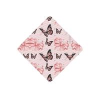 Butterfly Pink Printing 10 Pcs Air Freshener Cards,Car Scented Hanging Sheets Air Freshener Set For Car Decoration