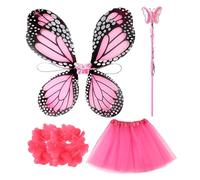 Butterfly Porch Goose Outfit Costume, With Adjustable Adhesive Straps, 17 Inch/23 Inch, St. Patrick's Day Butterfly Costume, Goose Tutu Skirt, Cute And Decorative, For Garden, Yard, Lawn, Patio