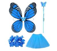 Butterfly Porch Goose Outfit Costume, With Adjustable Adhesive Straps, 17 Inch/23 Inch, St. Patrick's Day Butterfly Costume, Goose Tutu Skirt, Cute And Decorative, For Garden, Yard, Lawn, Patio