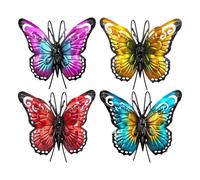 Butterfly Pot Hangers | Animals Potted Plant Metal Pendant | Easy To Install Metal Vase Sculptures Ornaments For Balcony