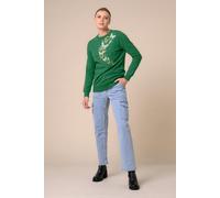 Butterfly Print Sweatshirt Enorsia Green 12