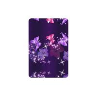 Butterfly Printing 10 Pcs Air Freshener Cards,Car Scented Hanging Sheets Air Freshener Set For Car Decoration