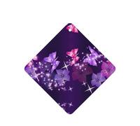Butterfly Printing 10 Pcs Air Freshener Cards,Car Scented Hanging Sheets Air Freshener Set For Car Decoration