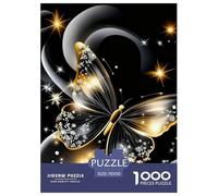 Butterfly Puzzle 1000 Pieces Adults Teens Creative Mind Relax Hobby Strong Fit Durable Materials 70x50cm/1000pcs