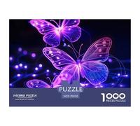 Butterfly Puzzles 1000 Pieces for Adults -。 Puzzles for Adults 1000 Piece Puzzle Classic Educational Games -singular Space- Beautiful Decoration Puzzle -70x50cm/1000pcs