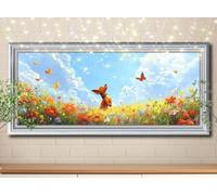 Butterfly,Sausage Dog Diamond Painting Kits,5D DIY Diamond Art Kits for Adults,Full Drill Gem Embroidery Arts Crafts Painting Pictures by Numbers (60x120cm),Diamond Art for Kids Home Decor 58Y-11198