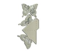 Butterfly Shape Cutting Dies Carbon Steel Die Cut Decorative Embossing Paper Die for Card Making Scrapbooking Bookmarks Paper Cutting Dies for Craft