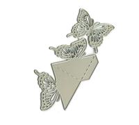 Butterfly Shape Cutting Dies Carbon Steel Die Cut Decorative Embossing Paper Die for Card Making Scrapbooking Bookmarks Craft Dies for Scrapbooking