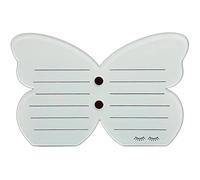 Butterfly Shape Eyelash Extension Stand Acrylic Extension Holder Pallet Lash Make Up Tool For Salons Butterfly Shape Acrylic Extensions Organizers Lash Stand