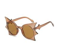 Butterfly Shape Sunglasses UV400 Protection Quirky Bat Design Hip Hop Style for Women Street Fashion