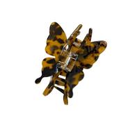 Butterfly shaped hair clip, versatile hair shark clip, large hair clip(Brown tortoise)