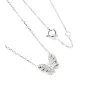 butterfly simulated diamond pendant party wedding pendants necklace for women girl jewelry Present