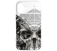 Butterfly Skull Sacred Geometry Case for iPhone 16 Plus
