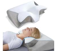 Butterfly Sleep Memory Neck Pillow, Neck Ergonomic Bed Pillow, Slow Rebound Comfortable Memory Foam For Pain Relief, For Side, Back, Stomach Sleepers