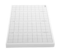 Butterfly Specimen Grid Coordinate Spreading Board for Collection Teaching | White Artificial Board, Lightweight Layout Support, Precise Positioning, Three Slot Panel for Display