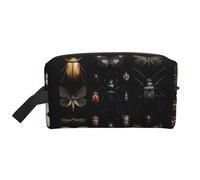 Butterfly specimens Portable Large-Capacity Double-Sided Printed Travel Toiletry Storage Bag, a Must-Have for Travel.