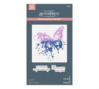 Butterfly Splatter BetterPress Plate & Die Set from the Beautifully Imperfect Collection