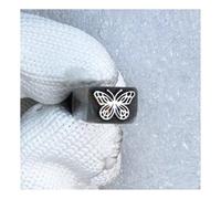 Butterfly Steel Stamp Metal Stamping Stamp Tool, Hand Carved Jewelry, Leather, and Wooden Molds with 18 Different Patterns (Pattern11)