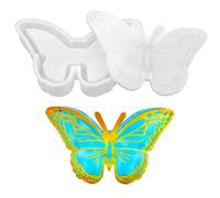Butterfly Storage Box Molds Butterfly Silicone Molds with Lid for Epoxy Resin Casting Resin Mold for DIY Jewelry Storage Box Candy Container Makeup Storage Box