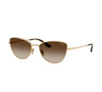 Butterfly Style Sunglasses in Gold - unisex - VOGUE - Sunglasses - Yellow - 56 MM - Accessories 56 MM