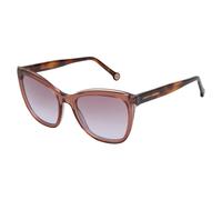Butterfly Style Sunglasses with Premium Acetate Frame - female - Carolina Herrera - Sunglasses - Brown - ONE SIZE - Accessories ONE SIZE