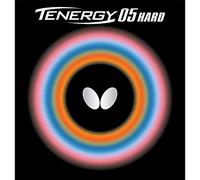 Butterfly Tenergy 05 Hard Table Tennis Rubber Table Tennis Rubber | 1.9 mm or 2.1 mm | Red or Black | 1 Inverted Table Tennis Rubber Sheet | Professional Table Tennis Rubber