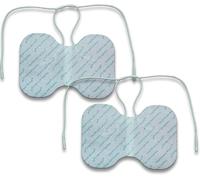 Butterfly TENS Electrode Pads 150mm x 110mm - Large Reusable Self-Adhesive Electrodes for Back, Thighs & Bottom - Compatible with Most TENS/EMS Machines - Latex-Free - 1 Pair by Healthcare World