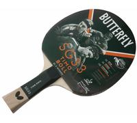 Butterfly Timo Boll SG33 Table Tennis Bat - ITTF Approved 1.7mm Addoy Rubber
