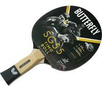 Butterfly Timo Boll SG55 Table Tennis Bat - ITTF Approved 1.5mm Pan Asia Rubber