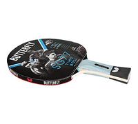 Butterfly SG77 Table Tennis Bat, Black and Red, One