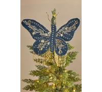 Butterfly Tree Topper at Free People in Denim
