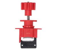 Butterfly Valve Lock Industrial Pipeline Handle Lock with Stainless Steel Spiral Hand Wheel, Engineering Plastic Nylon PA - Secure Fixed, Tool - Free Installation, Safety Equipme