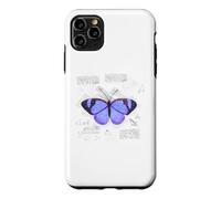 Butterfly Vintage Retro Blueprint Lepidopterology Gift Case for iPhone 11 Pro Max