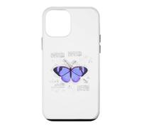Butterfly Vintage Retro Blueprint Lepidopterology Gift Case for iPhone 12 mini
