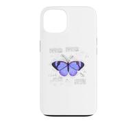 Butterfly Vintage Retro Blueprint Lepidopterology Gift Case for iPhone 13