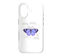 Butterfly Vintage Retro Blueprint Lepidopterology Gift Case for iPhone 17
