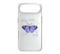 Butterfly Vintage Retro Blueprint Lepidopterology Gift Case for iPhone Air