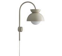 Butterfly Wall Lamp Matt Tan Grey