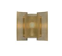 Butterfly Wall Lamp Perforated Brass