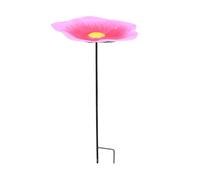 Butterfly Watering Station Outdoor Birdbath Feeder Bowl Flower Stake